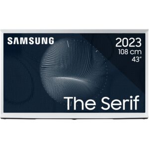 Televizor Lifestyle Samsung The Serif QLED 43LS01BG, 108 cm, 4K Ultra HD, Smart, Clasa G Televizor Lifestyle Samsung The Serif QLED 43LS01BG, 108 cm, 4K Ultra HD, Smart, Clasa G
