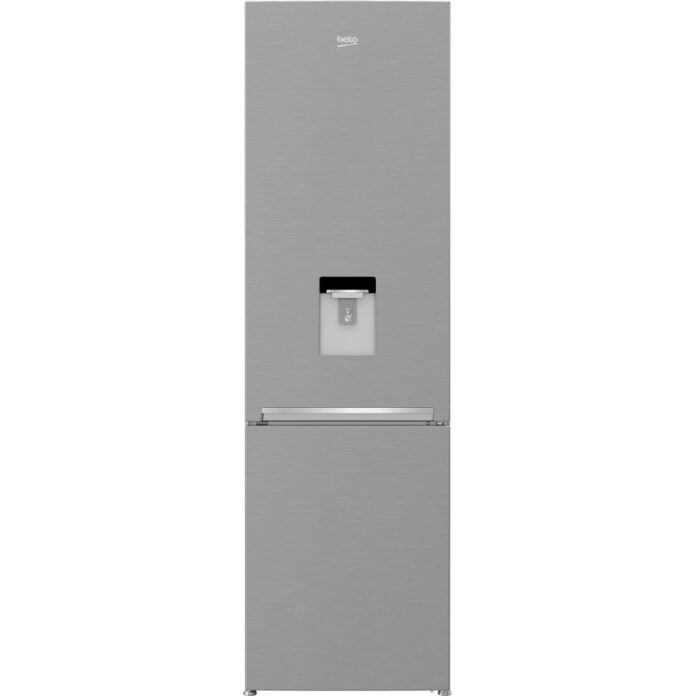 Combina frigorifica Beko RCSA406K40DXBN, 386 l, Usi reversibile, Iluminare LED, Termostat reglabil, H 202.5 cm, Argintiu, Clasa E Combina frigorifica Beko RCSA406K40DXBN, 386 l, Usi reversibile, Iluminare LED, Termostat reglabil, H 202.5 cm, Argintiu, Clasa E