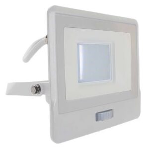 Reflector LED SMD V-Tac SKU-20300, 30W, 6400K, 2340lm, cu senzor miscare, IP65 Reflector LED SMD V-Tac SKU-20300, 30W, 6400K, 2340lm, cu senzor miscare, IP65