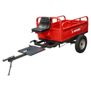Remorca motocultor Rotakt REM600, capacitate maxim 500 kg, basculabila Remorca motocultor Rotakt REM600, capacitate maxim 500 kg, basculabila