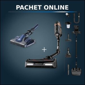 Pachet PROMO Aspirator vertical fara fir X-Force Flex15.60 RH99F1WO si Cap de aspirare Aqua ZR009600 Pachet PROMO Aspirator vertical fara fir X-Force Flex15.60 RH99F1WO si Cap de aspirare Aqua ZR009600