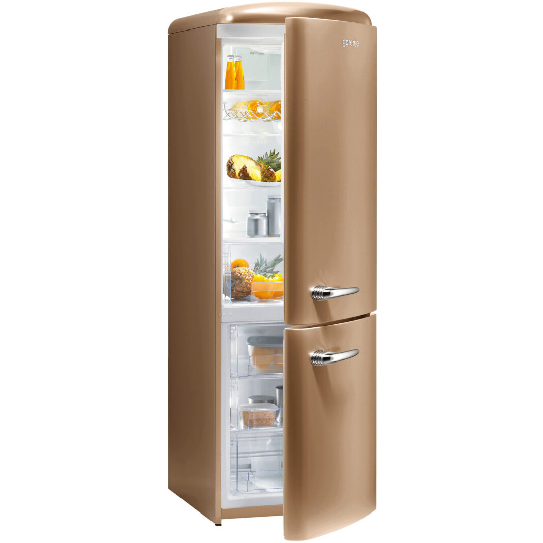 Combina frigorifica Retro Gorenje RK60359OCO, 321 l, Clasa A++, Cappuccino
