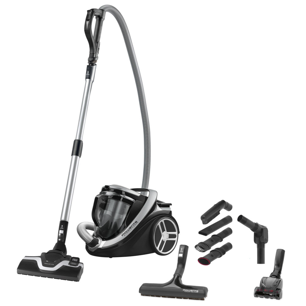 Aspirator fara sac Rowenta Silence Force Cyclonic RO7689EA, 550 W, 2.5 l, Tehnologie Ciclonica, Cap de aspirare Power Air, Maner Ergo Comfort, Argintiu Aspirator fara sac Rowenta Silence Force Cyclonic RO7689EA, 550 W, 2.5 l, Tehnologie Ciclonica, Cap de aspirare Power Air, Maner Ergo Comfort, Argintiu