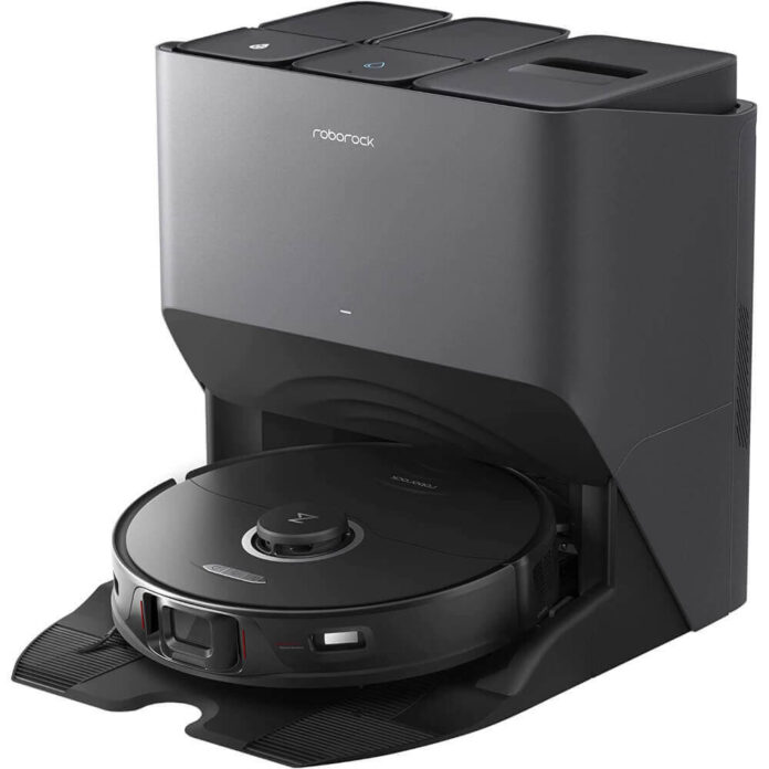 Aspirator robot Roborock S8 Ultra Pro S8PU52-00, 6000 Pa, 5200 mAh, 4 senzori, Recipient praf 0.75 L, Negru Aspirator robot Roborock S8 Ultra Pro S8PU52-00, 6000 Pa, 5200 mAh, 4 senzori, Recipient praf 0.75 L, Negru