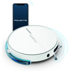 Aspirator robot Rowenta X-Plorer Allergy Serie 60 RR7447WH, 2300 Pa, recipient praf 0.36l, recipient apa 0,11l, autonomie 90 minute, sistem Aqua Force, Wi-Fi, functie mop, alb Aspirator robot Rowenta X-Plorer Allergy Serie 60 RR7447WH, 2300 Pa, recipient praf 0.36l, recipient apa 0,11l, autonomie 90 minute, sistem Aqua Force, Wi-Fi, functie mop, alb