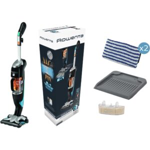Aspirator vertical cu abur Rowenta Clean and Steam RY7535WH, 0.4 L, 1700 W, Functie igienizare Aspirator vertical cu abur Rowenta Clean and Steam RY7535WH, 0.4 L, 1700 W, Functie igienizare