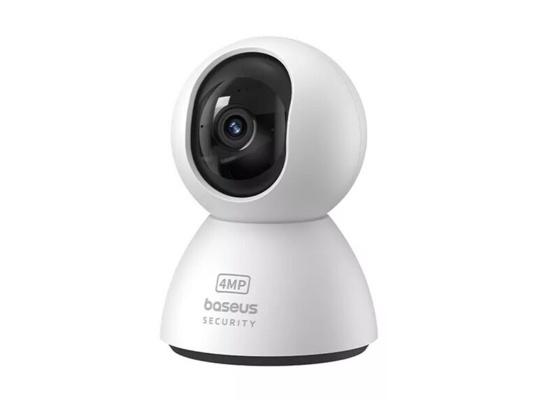 Camera supraveghere IP wireless Baseus S0TV012132, Wi-Fi, 4MP, 8x zoom digital, functii AI, audio bidirectional, slot card micro SD, aplicatie mobila
