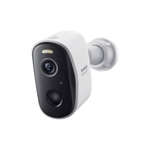 Camera supraveghere exterior wireless WiFi Baseus N1, 3 MP, 3 mm, IR / lumina alba 40 m, microfon si difuzor, 16 GB, 7800 mAh, detectie miscare Camera supraveghere exterior wireless WiFi Baseus N1, 3 MP, 3 mm, IR / lumina alba 40 m, microfon si difuzor, 16 GB, 7800 mAh, detectie miscare