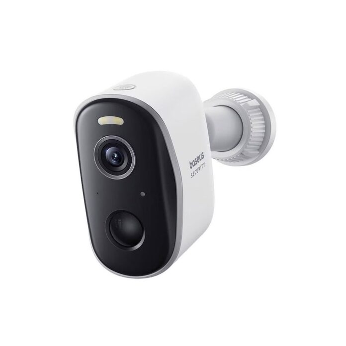 Camera supraveghere exterior wireless WiFi Baseus N1, 3 MP, 3 mm, IR / lumina alba 40 m, microfon si difuzor, 16 GB, 7800 mAh, detectie miscare Camera supraveghere exterior wireless WiFi Baseus N1, 3 MP, 3 mm, IR / lumina alba 40 m, microfon si difuzor, 16 GB, 7800 mAh, detectie miscare