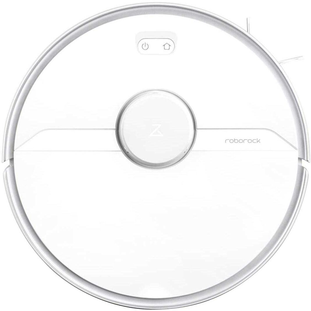 Aspirator robot Roborock S6 Pure, Mop, Wi-Fi, Navigatie LiDAR, Zone No-Go, Control prin aplicatie,  Google Assistant & Alexa, 58 W, 0.48 L, 5200 mAH, 2.32 kWh/an