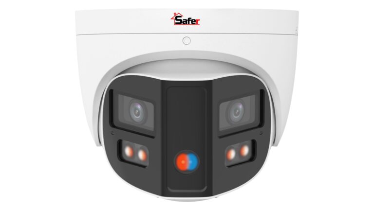 Camera supraveghere IP, 8MP, Wi-Fi, ColorHunter, Smart IR30m, audio bidirectional, alarma acustica si luminoasa, slot card microSD, PoE, IP67, IK10, Safer SAF-IPCDM2X4MP30F28(U)