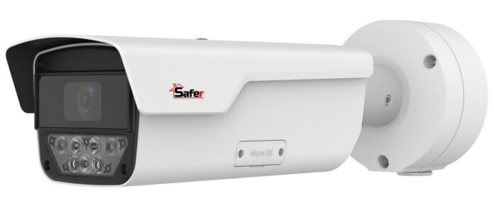 Camera supraveghere IP ANPR, 4MP, LightHunter, 8-32mm, zoom 16x, IR 40m, Audio, slot microSD, PoE, IP67, Safer SAF-IPCLPR4MP40F832(U) Camera supraveghere IP ANPR, 4MP, LightHunter, 8-32mm, zoom 16x, IR 40m, Audio, slot microSD, PoE, IP67, Safer SAF-IPCLPR4MP40F832(U)
