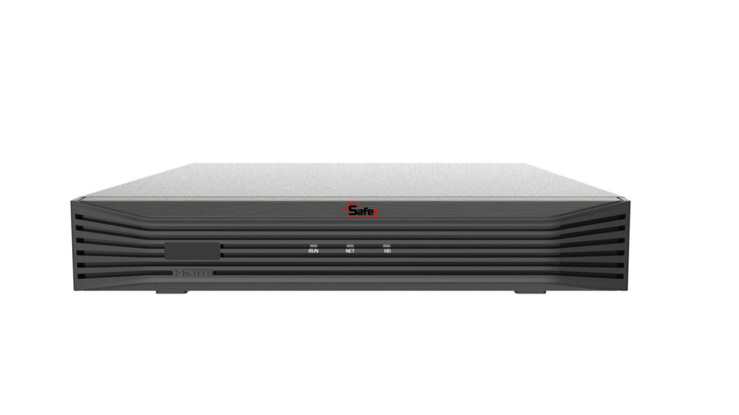 NVR 8 canale 16 MP, 8K, 80Mbps, 1 HDD, PoE, Plug and Play, 1x RCA, HDMI, VGA, ONVIF, Safer SAF-NVR50108-8PIQ(U) NVR 8 canale 16 MP, 8K, 80Mbps, 1 HDD, PoE, Plug and Play, 1x RCA, HDMI, VGA, ONVIF, Safer SAF-NVR50108-8PIQ(U)