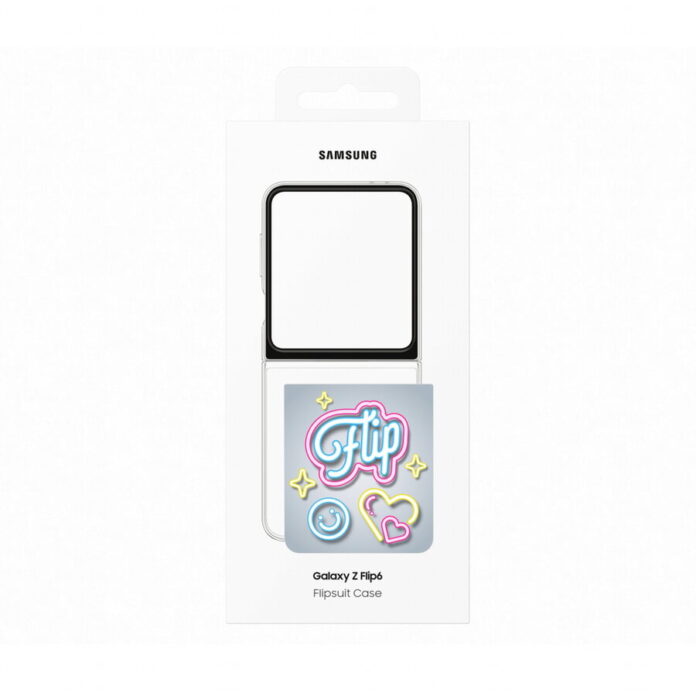 Husa pentru Samsung Galaxy Z Flip6 F741, FlipSuit Case, EF-ZF741CTEGWW, Gri Husa pentru Samsung Galaxy Z Flip6 F741, FlipSuit Case, EF-ZF741CTEGWW, Gri