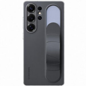 Husa Protectie Spate Samsung Standing Grip EF-GS938CBEGWW, pentru Galaxy S25 Ultra (S938), Silicon (Negru) Husa Protectie Spate Samsung Standing Grip EF-GS938CBEGWW, pentru Galaxy S25 Ultra (S938), Silicon (Negru)
