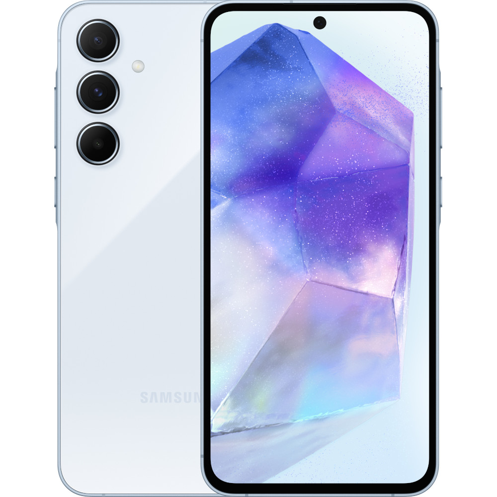 Telefon mobil Samsung Galaxy A55 5G, 128GB, 8GB, Dual SIM, Awesome Iceblue Telefon mobil Samsung Galaxy A55 5G, 128GB, 8GB, Dual SIM, Awesome Iceblue