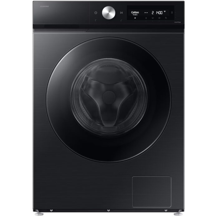 Masina de spalat rufe cu uscator Samsung Bespoke AI WD90DB7B85GBU4, 9 kg, 1400 RPM, AI Wash, AI Ecobubble, Clasa A/D, Negru Masina de spalat rufe cu uscator Samsung Bespoke AI WD90DB7B85GBU4, 9 kg, 1400 RPM, AI Wash, AI Ecobubble, Clasa A/D, Negru
