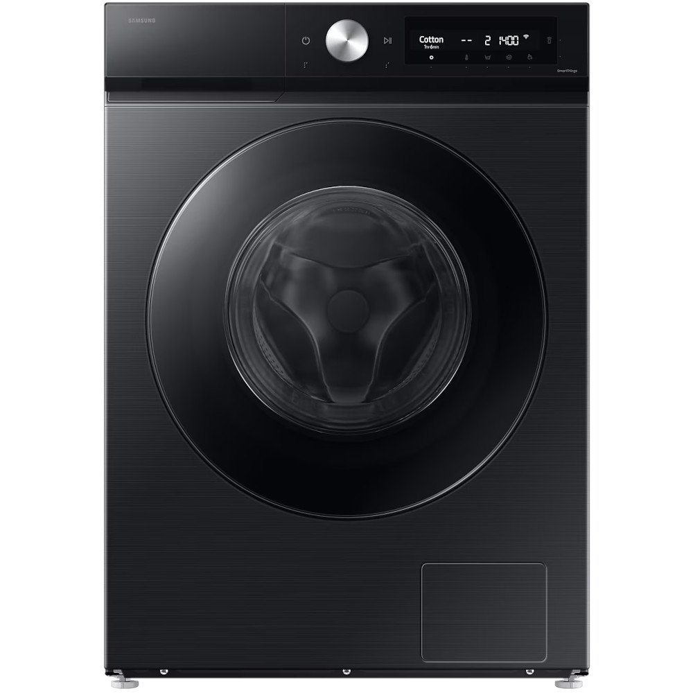 Masina de spalat rufe cu uscator Samsung Bespoke AI WD90DB7B85GBU4, 9 kg, 1400 RPM, AI Wash, AI Ecobubble, Clasa A/D, Negru Masina de spalat rufe cu uscator Samsung Bespoke AI WD90DB7B85GBU4, 9 kg, 1400 RPM, AI Wash, AI Ecobubble, Clasa A/D, Negru