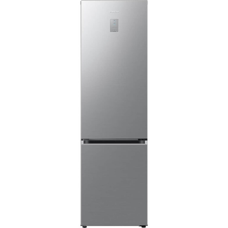 Combina frigorifica Samsung RB38C676CS9/EF, BeSpoke, 390 L, WiFi, AI Energy, All-Around Cooling, Compresor Digital Inverter, No Frost, Clasa C