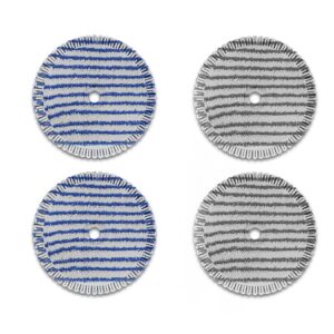 Kit 4 mopuri din microfibra Rowenta ZR009503 compatibil cu capul de aspirare AeroSpin Head al aspiratorului vertical Rowenta X-Force Flex 12.60 NEO s Kit 4 mopuri din microfibra Rowenta ZR009503 compatibil cu capul de aspirare AeroSpin Head al aspiratorului vertical Rowenta X-Force Flex 12.60 NEO s