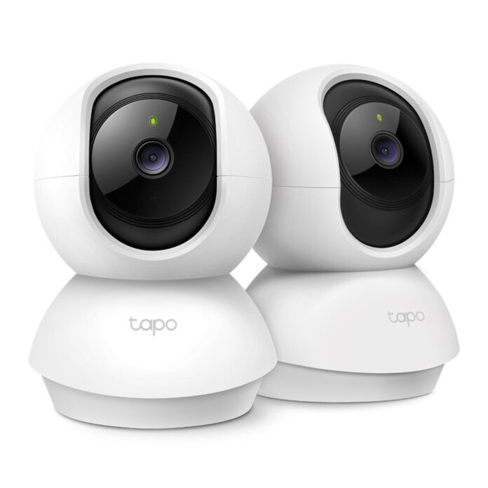 Set camera supraveghere wireless WiFi PT TP-Link TAPO C200P2, 2 MP, 4 mm, IR 9 m, microfon si difuzor, slot card, detectie miscare/plansete, alarma sonora si luminoasa, 360 grade, control vocal Set camera supraveghere wireless WiFi PT TP-Link TAPO C200P2, 2 MP, 4 mm, IR 9 m, microfon si difuzor, slot card, detectie miscare/plansete, alarma sonora si luminoasa, 360 grade, control vocal