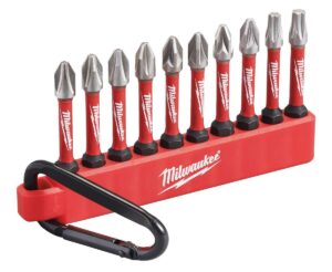 Set de biti Milwaukee Shockwave Impact Duty, 50mm, 10 bucati, 4932492939 Set de biti Milwaukee Shockwave Impact Duty, 50mm, 10 bucati, 4932492939