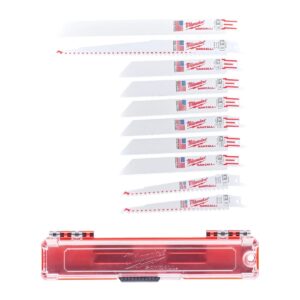 Set panze Milwaukee SAWZALL, 10 buc, pentru fierastrau sabie SUPER SAWZALL M18, lungimi 150 si 230 mm, 49222211 Set panze Milwaukee SAWZALL, 10 buc, pentru fierastrau sabie SUPER SAWZALL M18, lungimi 150 si 230 mm, 49222211