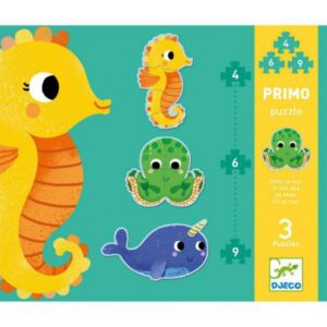 Set Puzzle-uri evolutive Djeco, Ocean Set Puzzle-uri evolutive Djeco, Ocean