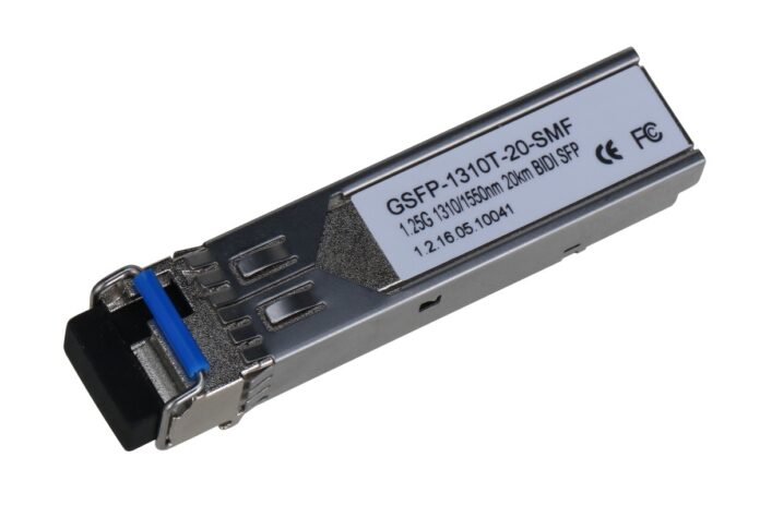 Modul SFP Gigabit Singlemode, distanta transmisie 20km, Dahua GSFP-1310T-20-SMF Modul SFP Gigabit Singlemode, distanta transmisie 20km, Dahua GSFP-1310T-20-SMF