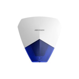 Sirena de interior/exterior cu flash Hikvision DS-PS1-B, 105 dB, IP54, LED albastru Sirena de interior/exterior cu flash Hikvision DS-PS1-B, 105 dB, IP54, LED albastru