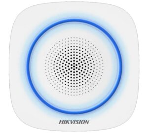 Sirena de interior wireless AX PRO Hikvision, DS-PS1-I-WE-B Sirena de interior wireless AX PRO Hikvision, DS-PS1-I-WE-B