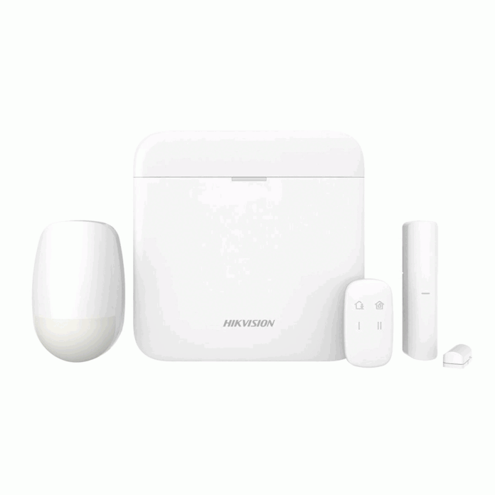 Sistem alarma antiefractie wireless Hikvision AX PRO DS-PWA64-KIT-WE, LAN/WiFi/GPRS, 16 partitii, 64 zone, 30 utilizatori Sistem alarma antiefractie wireless Hikvision AX PRO DS-PWA64-KIT-WE, LAN/WiFi/GPRS, 16 partitii, 64 zone, 30 utilizatori