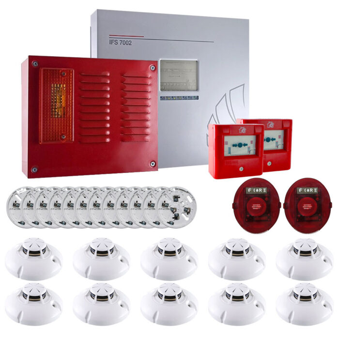 Sistem alarma antiincendiu adresabil UniPOS KIT-UP10A, 2 bucle, 250 zone, 60 detectori/zona, 10 detectori Sistem alarma antiincendiu adresabil UniPOS KIT-UP10A, 2 bucle, 250 zone, 60 detectori/zona, 10 detectori