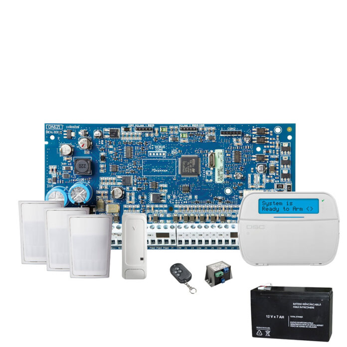 Sistem alarma hibrid DSC KIT NEO 2016, 6-32 zone, 2-16 PGM, 48 utilizatori Sistem alarma hibrid DSC KIT NEO 2016, 6-32 zone, 2-16 PGM, 48 utilizatori