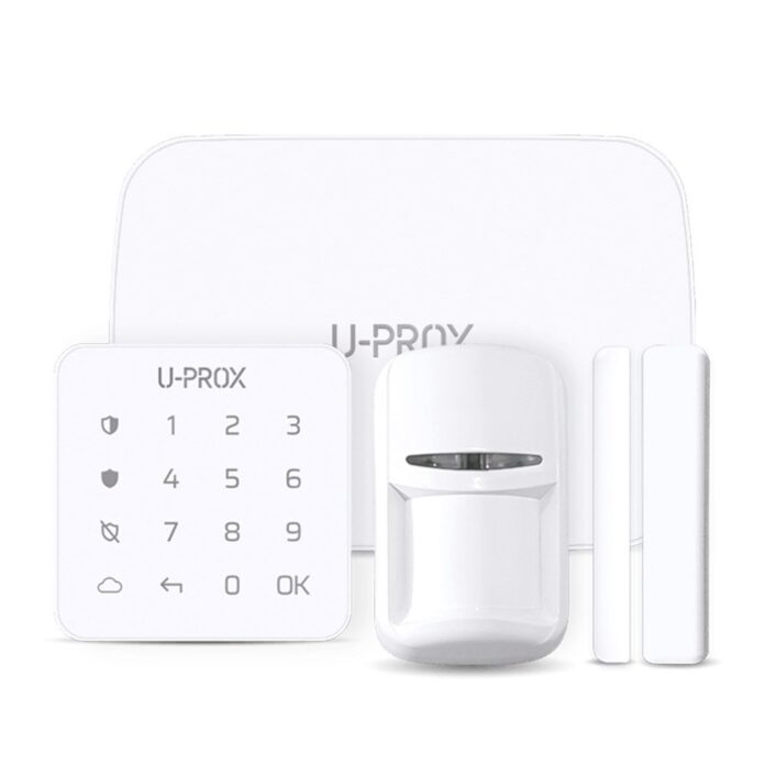 Sistem de alarma antiefractie wireless U-PROX MP, 30 partitii, 99 zone, 60 utilizatori, GSM, Ethernet Sistem de alarma antiefractie wireless U-PROX MP, 30 partitii, 99 zone, 60 utilizatori, GSM, Ethernet