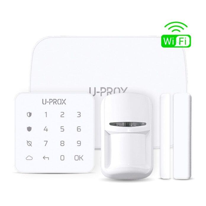 Sistem de alarma antiefractie wireless U-PROX MP WIFI, 30 partitii, 99 zone, 60 utilizatori, GSM, WiFi Sistem de alarma antiefractie wireless U-PROX MP WIFI, 30 partitii, 99 zone, 60 utilizatori, GSM, WiFi