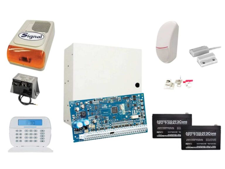 Sistem de alarma cablat DSC ICON cu doua elemente de detectie, de exterior KIT NEO2032ICON EXT