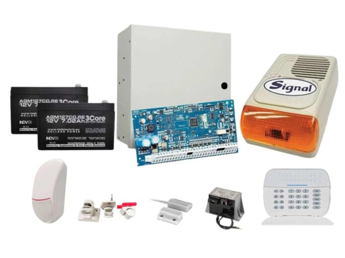 Sistem de alarma cablat DSC LED cu doua elemente de detectie, de exterior Kit NEO2016LED EXT Sistem de alarma cablat DSC LED cu doua elemente de detectie, de exterior Kit NEO2016LED EXT