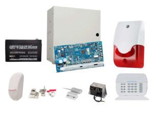 Sistem de alarma cablat DSC LED cu doua elemente de detectie, de interior KIT NEO2016LED INT Sistem de alarma cablat DSC LED cu doua elemente de detectie, de interior KIT NEO2016LED INT