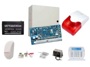 Sistem de alarma cablat DSC LED cu doua elemente de detectie, de interior KIT NEO2032LED INT Sistem de alarma cablat DSC LED cu doua elemente de detectie, de interior KIT NEO2032LED INT