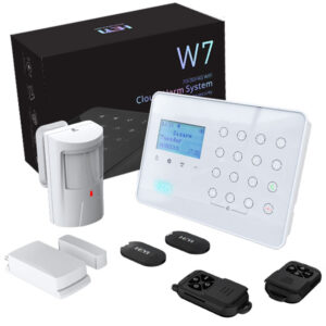Sistem de alarma wireless, Wi-Fi, antiefractie, 3G/4G, 2 zone, sirena, 2 tag-uri incluse, maxim 32 zone, Aplicatie mobila, Heyi HY-W7 Sistem de alarma wireless, Wi-Fi, antiefractie, 3G/4G, 2 zone, sirena, 2 tag-uri incluse, maxim 32 zone, Aplicatie mobila, Heyi HY-W7