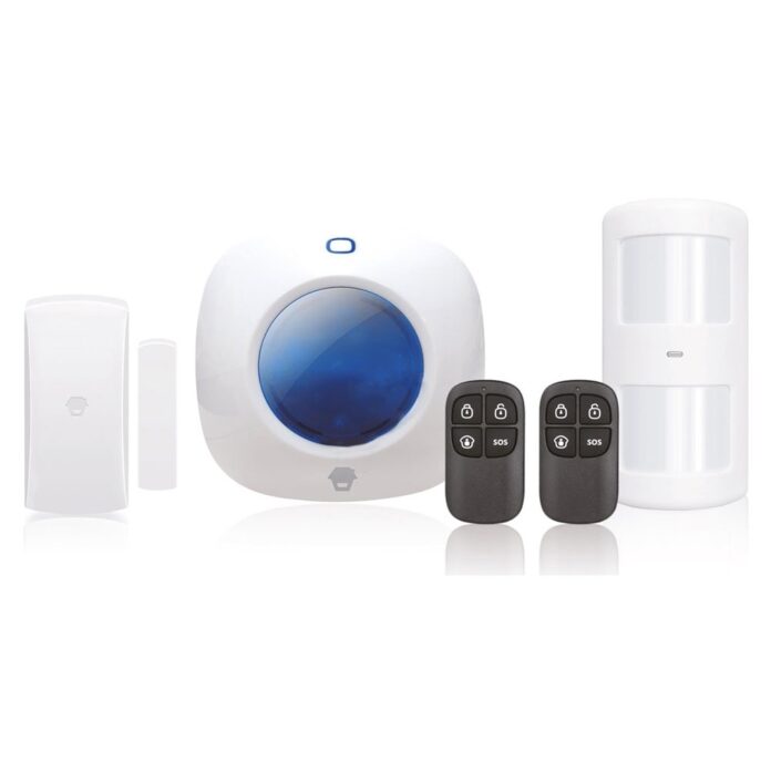 Sistem de alarma wireless Chuango CG-105S, 8 m detectie, 90 dB Sistem de alarma wireless Chuango CG-105S, 8 m detectie, 90 dB