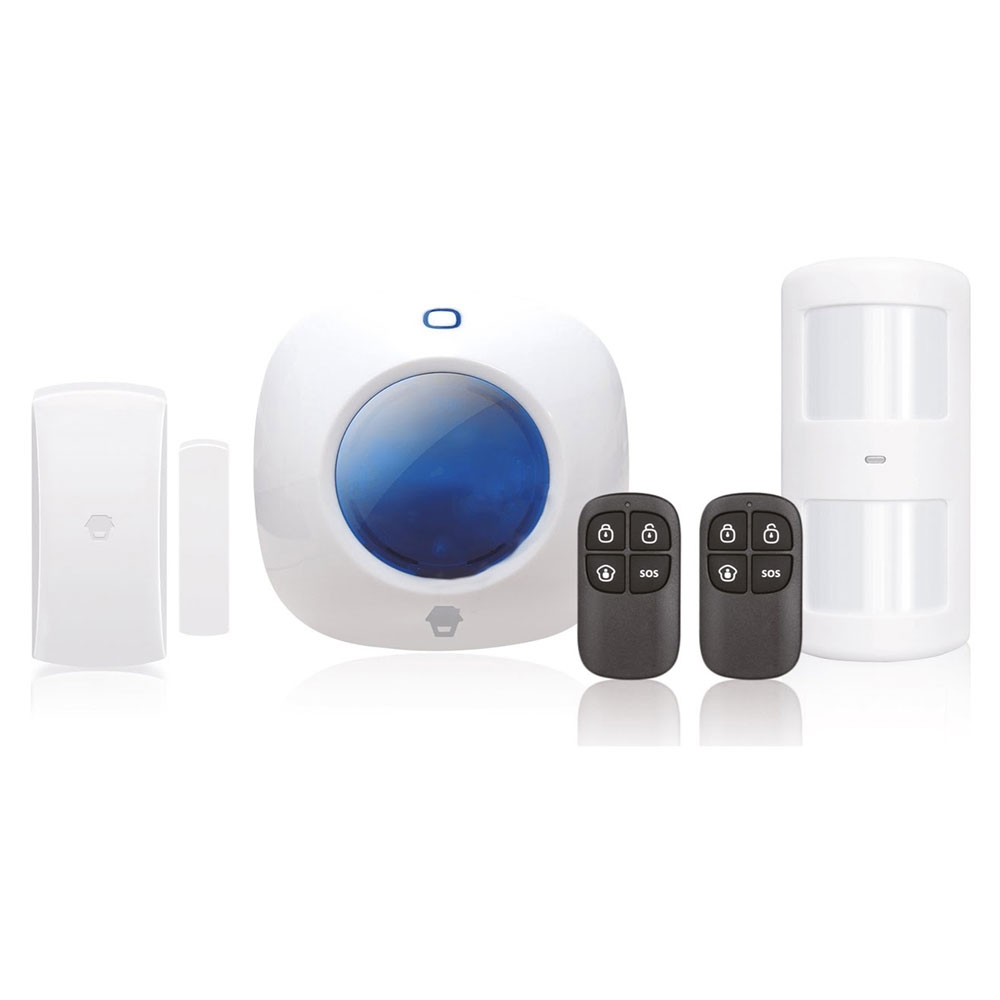 Sistem de alarma wireless Chuango CG-105S, 8 m detectie, 90 dB Sistem de alarma wireless Chuango CG-105S, 8 m detectie, 90 dB