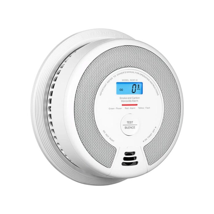 Detector de fum si monoxid de carbon X-Sense SC07-W, 85 dB, LCD, autonomie 10 ani Detector de fum si monoxid de carbon X-Sense SC07-W, 85 dB, LCD, autonomie 10 ani