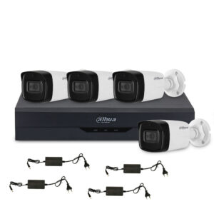 Sistem supraveghere exterior basic Dahua WizSense DH-B4EXT5MP-80M-A, 4 camere, 5 MP, IR 80 m, 3.6 mm, microfon, POS, IoT Sistem supraveghere exterior basic Dahua WizSense DH-B4EXT5MP-80M-A, 4 camere, 5 MP, IR 80 m, 3.6 mm, microfon, POS, IoT