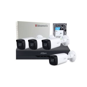 Sistem supraveghere exterior complet Dahua DH-C4EXT80-5MP-M, 4 camere, 5 MP, IR 80 m, 3.6 mm, POS, IoT, HDD 1TB Sistem supraveghere exterior complet Dahua DH-C4EXT80-5MP-M, 4 camere, 5 MP, IR 80 m, 3.6 mm, POS, IoT, HDD 1TB