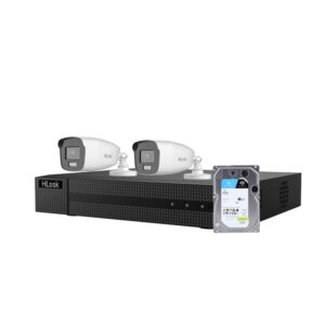 Sistem supraveghere exterior cu lumina duala Hikvision HiLook KIT-HL-M-2C-C-0004, 3K, 2.8 mm, IR/lumina alba 40 m, microfon, HDD 1TB Sistem supraveghere exterior cu lumina duala Hikvision HiLook KIT-HL-M-2C-C-0004, 3K, 2.8 mm, IR/lumina alba 40 m, microfon, HDD 1TB