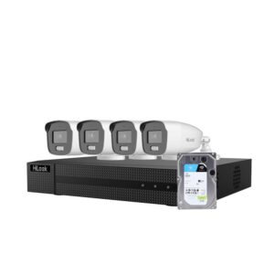 Sistem supraveghere exterior cu lumina duala Hikvision HiLook KIT-HL-M-4C-C-0004, 3K, 2.8 mm, IR/lumina alba 40 m, microfon, HDD 1TB Sistem supraveghere exterior cu lumina duala Hikvision HiLook KIT-HL-M-4C-C-0004, 3K, 2.8 mm, IR/lumina alba 40 m, microfon, HDD 1TB
