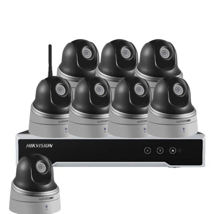 Sistem supraveghere exterior IP WiFi Hikvision KIT-HK-WF-8EXT2MP20IR-P, 2MP, 2.8-12 mm, IR 20 m, slot card, PoE Sistem supraveghere exterior IP WiFi Hikvision KIT-HK-WF-8EXT2MP20IR-P, 2MP, 2.8-12 mm, IR 20 m, slot card, PoE