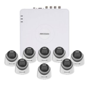 Sistem supraveghere interior Hikvision AcuSense ColorVu Smart Hybrid KIT-HK-8INT3K40IRLA-A, 8 camere, 5 MP, 2.8 mm, IR/lumina alba LED 40 m, microfon Sistem supraveghere interior Hikvision AcuSense ColorVu Smart Hybrid KIT-HK-8INT3K40IRLA-A, 8 camere, 5 MP, 2.8 mm, IR/lumina alba LED 40 m, microfon
